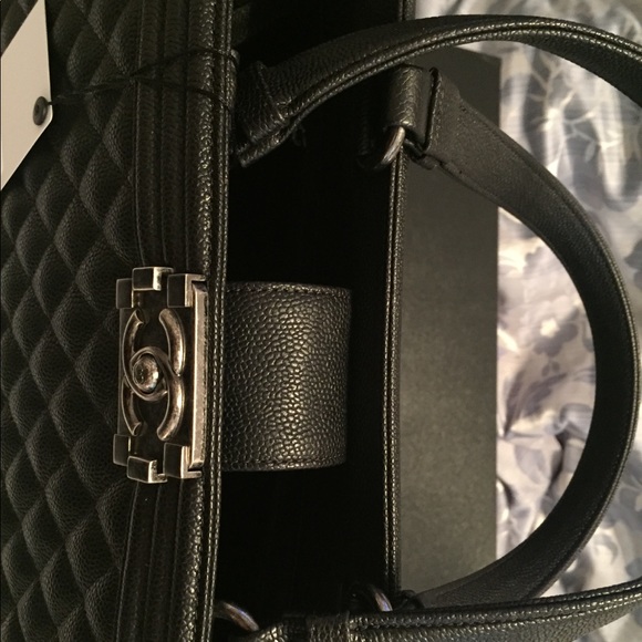 Chanel boy bag quilted - large shopper - Picture 5 of 8